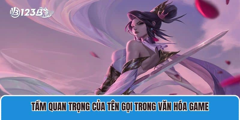 Tầm quan trọng của tên gọi trong văn hóa game